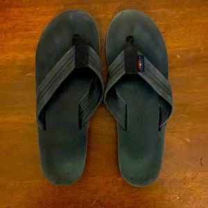 Womens Rainbow Flipflops